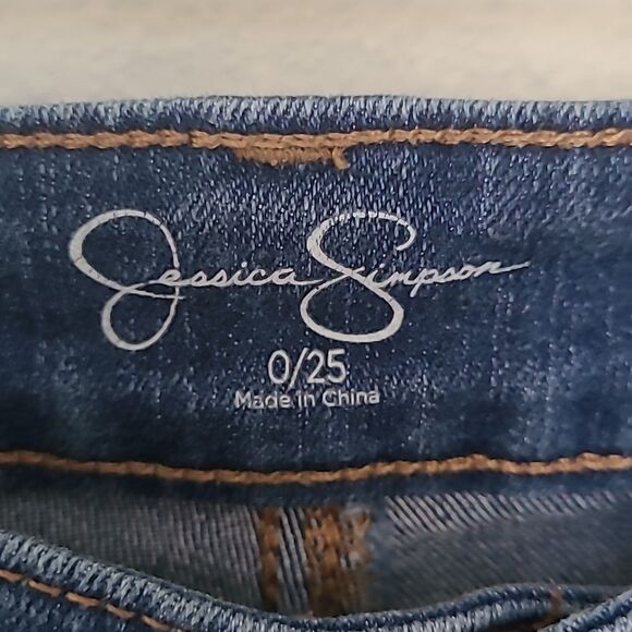 Jessica Simpson Jean Shorts Size 25 - Picture 3 of 4